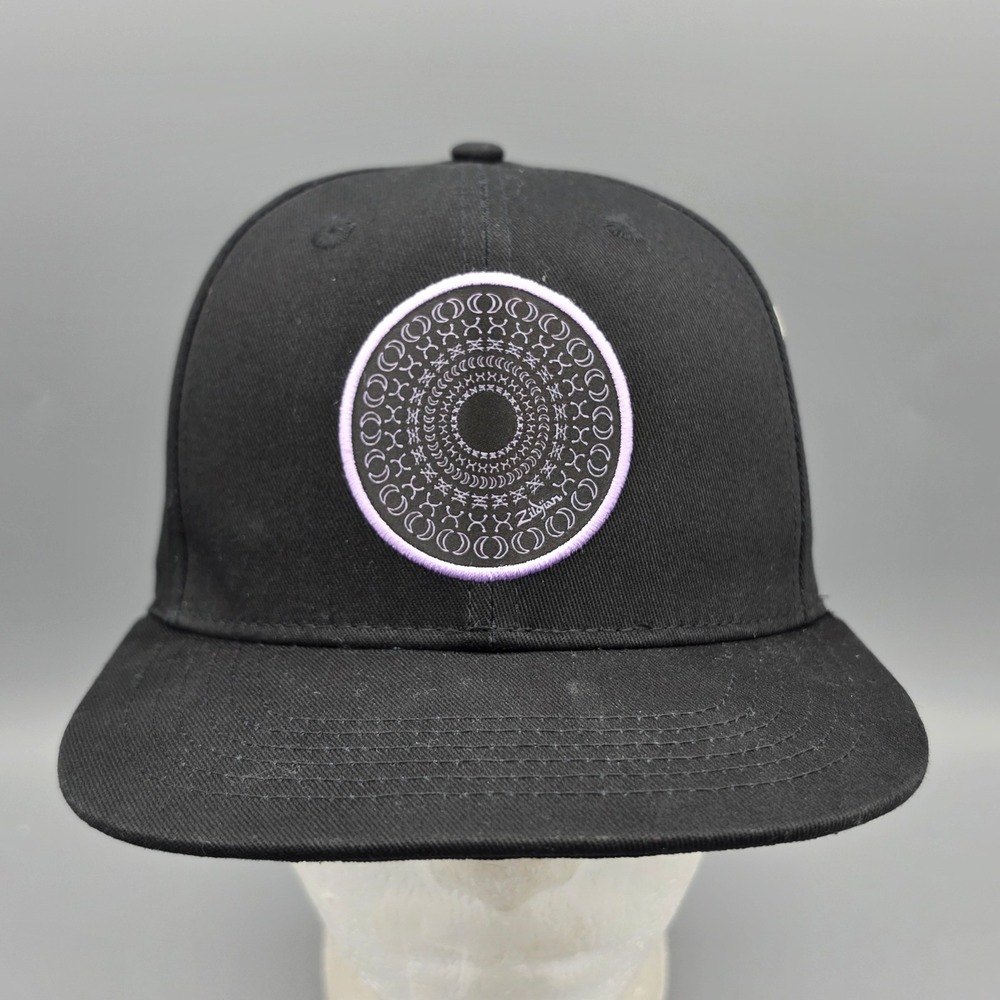 Zildjian Hat Drums Cymbal Black Alchemy Flat Bill 400th Anniversary Snapback Cap